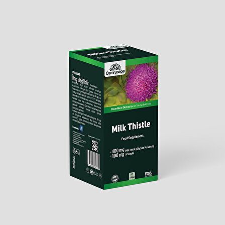Camrusepa Milk Thistle - Devedikeni Esktresi Enginar Ekstresi 60 Tablet