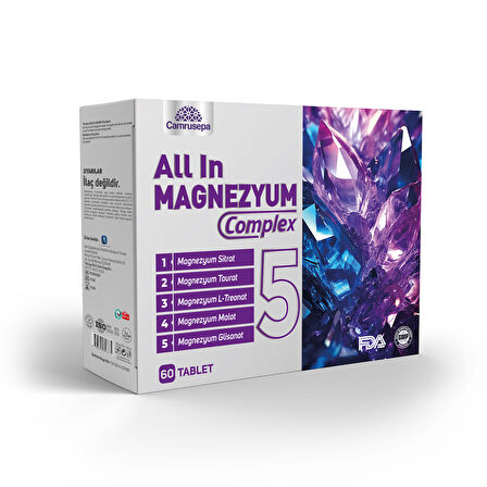 Camrusepa All In Magnezyum Complex 5