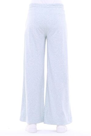 defy's Kadın Oversize Bol Paçalı Pantolon Yeşil Melanj