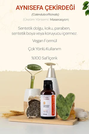onka farma aynısefa çiçeği yağı -  - 30 ml
