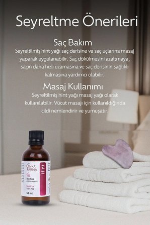 onka farma hint yağı  soğuk sıkım pres castor oil 50 ml (ricinus communis)