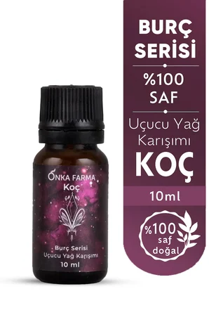 Onka Farma Koç Burcu Uçucu Yağ Karışımı 10 ml - Burç Serisi Aromaterapi