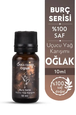 Onka Farma Oğlak Burcu Uçucu Yağ Karışımı 10 ml - Burç Serisi Aromaterapi