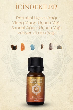 Sakral Çakra Aromaterapi Yağ Karışımı 10 ml