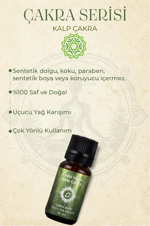 Onka Farma Kalp Çakra Aromaterapi Yağ Karışımı 10 ml
