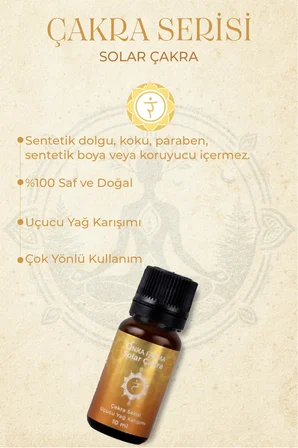 Solar Çakra Aromaterapi Yağ Karışımı 10 ml