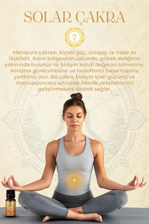 Solar Çakra Aromaterapi Yağ Karışımı 10 ml