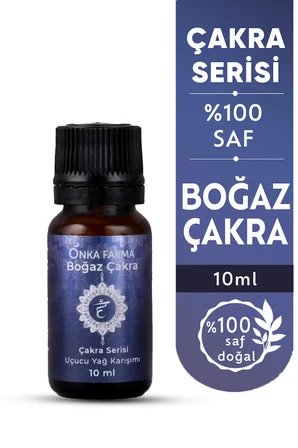 Boğaz Çakra Aromaterapi Yağ Karışımı 10 ml