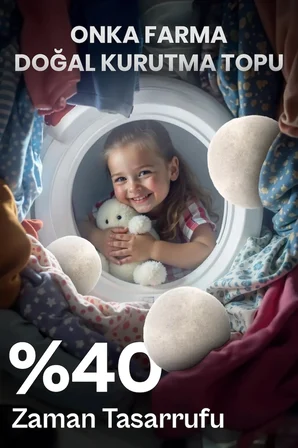 kurutma topu xl 3 adet  yün - 3 adet top, kese, çam yağı hediyeli