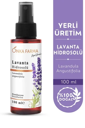 Onka Farma Lavanta Suyu / Hidrosolü Tonik Yağı Alınmamış Doğal Içerik