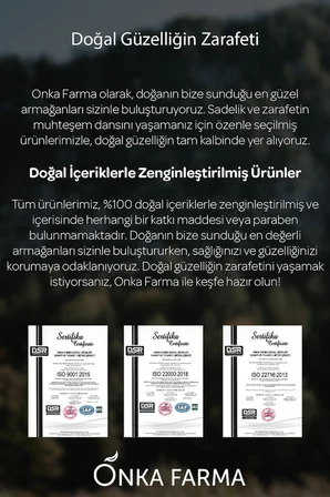 Onka Farma 50 ml Cam Damlalıklı Metal Kapak 1 Adet 50 ml Şişeye Uygun Ölçekli
