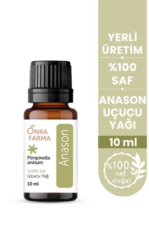 onka farma anason uçucu yağı 10 ml  doğal yerli üretim