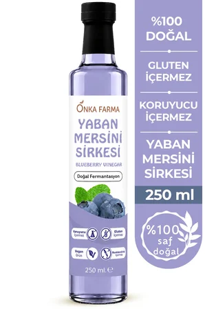 Onka Farma Yaban Mersini Sirkesi 250 ml