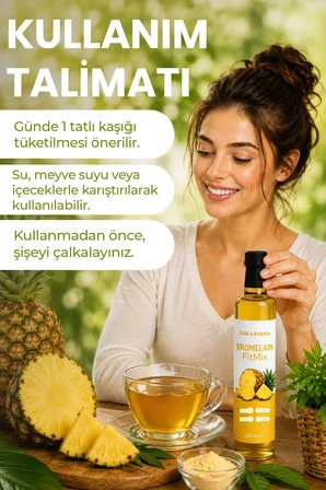Onka Farma Bromelain Fitmix 250 ml