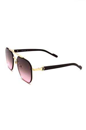 MARISOL MRS 63018 ALTIN PEMBE UNISEX GÜNEŞ GÖZLÜĞÜ