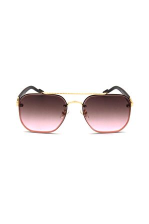 MARISOL MRS 63018 ALTIN PEMBE UNISEX GÜNEŞ GÖZLÜĞÜ