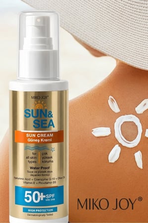 Yüksek Korumalı Güneş Kremi Koruyucu ve Yapışkan His Bırakmayan SPF50+ Multi Sun 100 ml