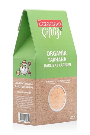 Organik Tarhana Bakliyat Karışımı 250 gr / Organik Sertifikalı Analizli Katkısız, Koruyucusuz