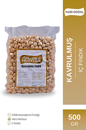 Activella Kavrulmuş İç Fındık 500gr