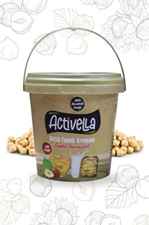Activella Sütlü Fındık Kreması Parçacıklı 800gr %30 Fındıklı