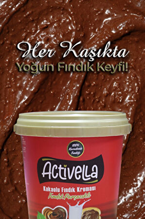 Activella Kakaolu Fındık Kreması Parçacıklı 800gr