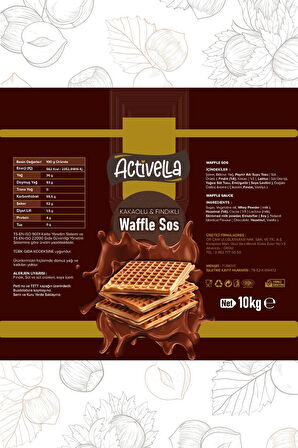 Activella Waffle Sos 10kg