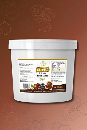 Activella Kakaolu Fındık Ezmesi 10kg %35 Fındıklı