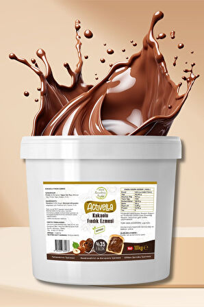 Activella Kakaolu Fındık Ezmesi 10kg %35 Fındıklı