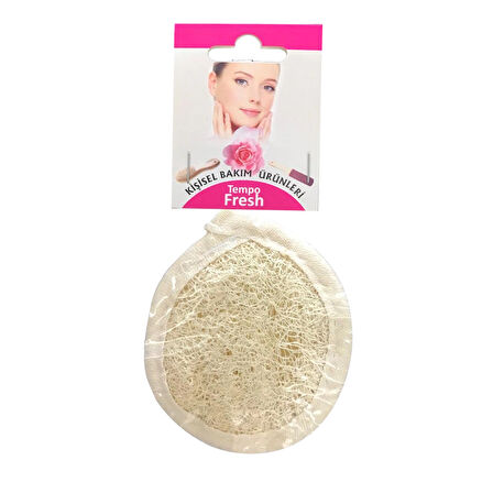 Loofah ( Kabak ) Pon Pon Yüz Pedi