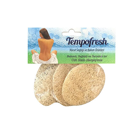 Loofah ( Kabak ) 3 lü Disk