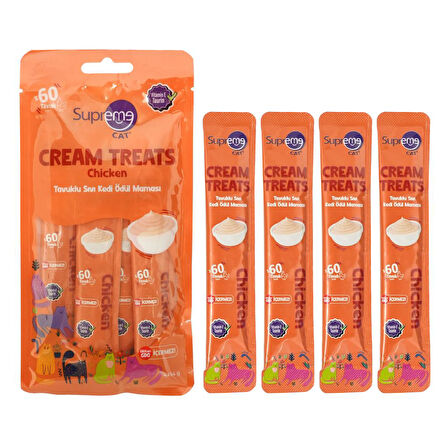 Supreme Sıvı Kedi Ödül Maması Tavuklu 4x14 Gr 8628