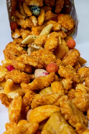 Karışık Pirinç Kraker 500 g Renkli Pirinç Çıtır Atıştırmalık