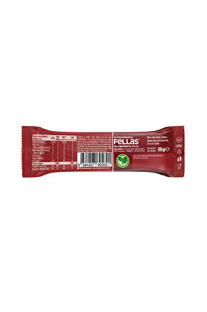 Kırmızı Meyveli Kuruyemiş Bar 30 gr X 12 Adet