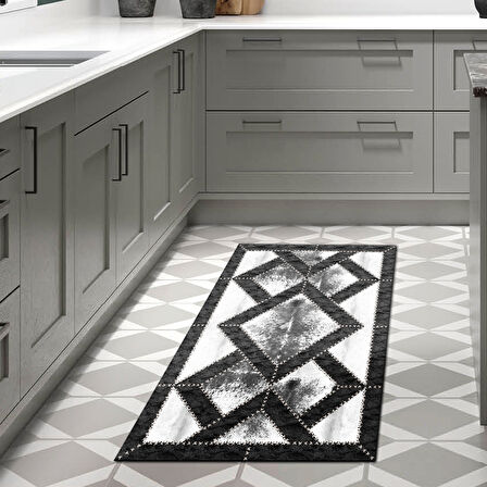 Dekoreko Kaymaz Taban Djt Mutfak Halısı Trend Modern 722