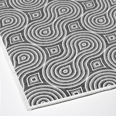 Dekoreko Kaymaz Taban Djt Salon Halısı Trend Modern 605M