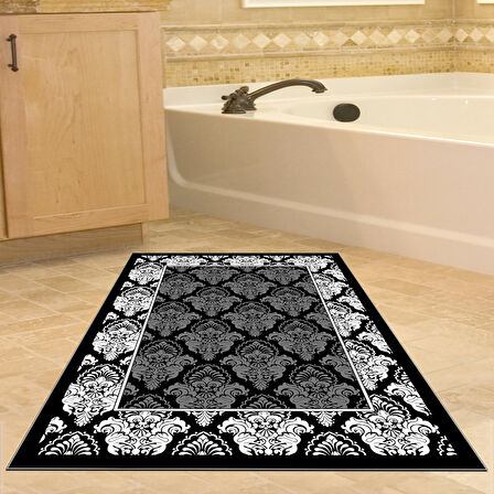 Dekoreko Kaymaz Taban Djt Banyo Halısı Trend Modern 700M