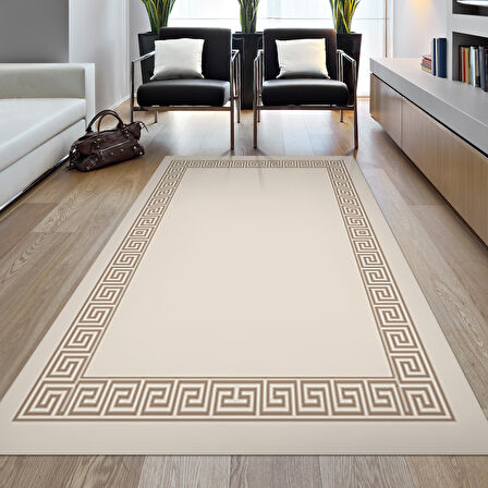 Dekoreko Kaymaz Taban Djt Salon Halısı Star Pamuk Modern Kt493