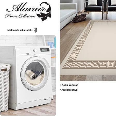 Dekoreko Kaymaz Taban Djt Salon Halısı Star Pamuk Modern Kt493