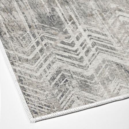 Dekoreko Kaymaz Taban Djt Banyo Halısı Yıldız Deri İskandinav F5083