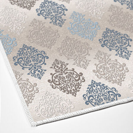 Dekoreko Kaymaz Taban Djt Salon Halısı Star Pamuk Modern 674M