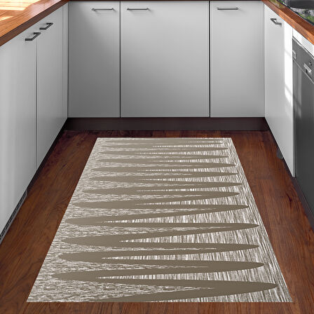 Dekoreko Kaymaz Taban Djt Mutfak Halısı Trend Modern M5045