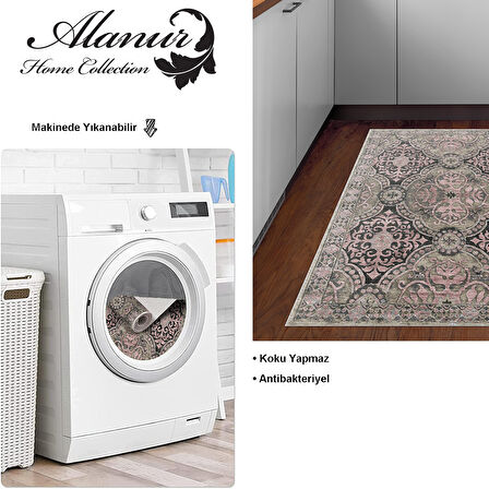 Dekoreko Kaymaz Taban Djt Mutfak Halısı Trend Modern 659M