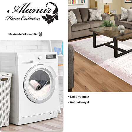 Dekoreko Kaymaz Taban Djt Salon Halısı Star Pamuk Modern 1342