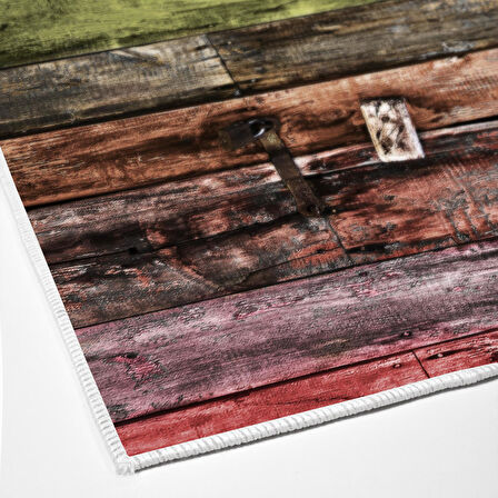 Dekoreko Kaymaz Taban Djt Banyo Halısı Star Pamuk Modern Mu136