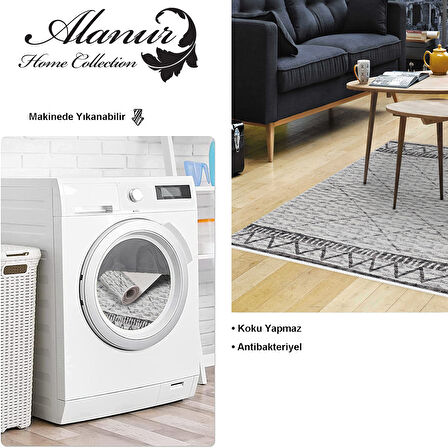 Dekoreko Kaymaz Taban Djt Salon Halısı Trend İskandinav F5081