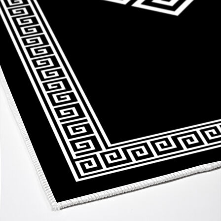 Dekoreko Kaymaz Taban Djt Salon Halısı Yıldız Deri Modern 656M