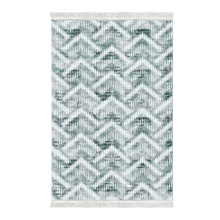 Dekoreko Kaymaz Taban Djt Mutfak Halısı Trend Saçaklı İskandinav F5124