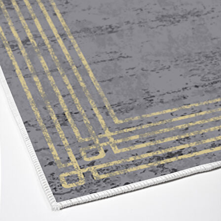 Dekoreko Kaymaz Taban Djt Mutfak Halısı Trend Modern M5142