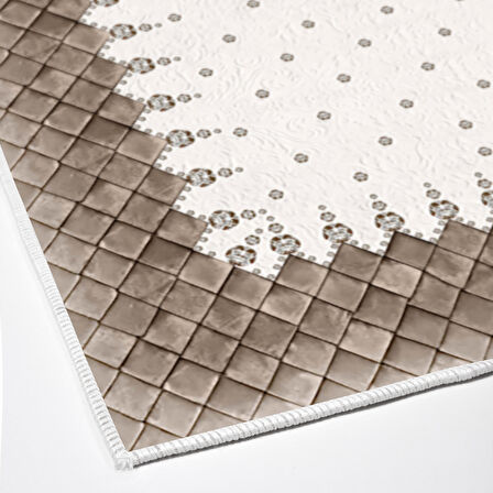 Dekoreko Kaymaz Taban Djt Mutfak Halısı Trend Modern 1529