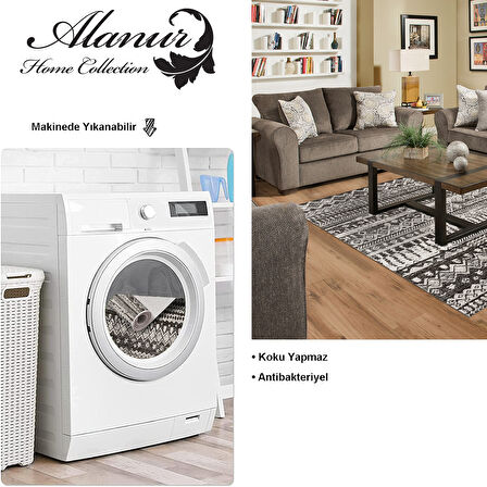 Dekoreko Kaymaz Taban Djt Salon Halısı Trend İskandinav F5080